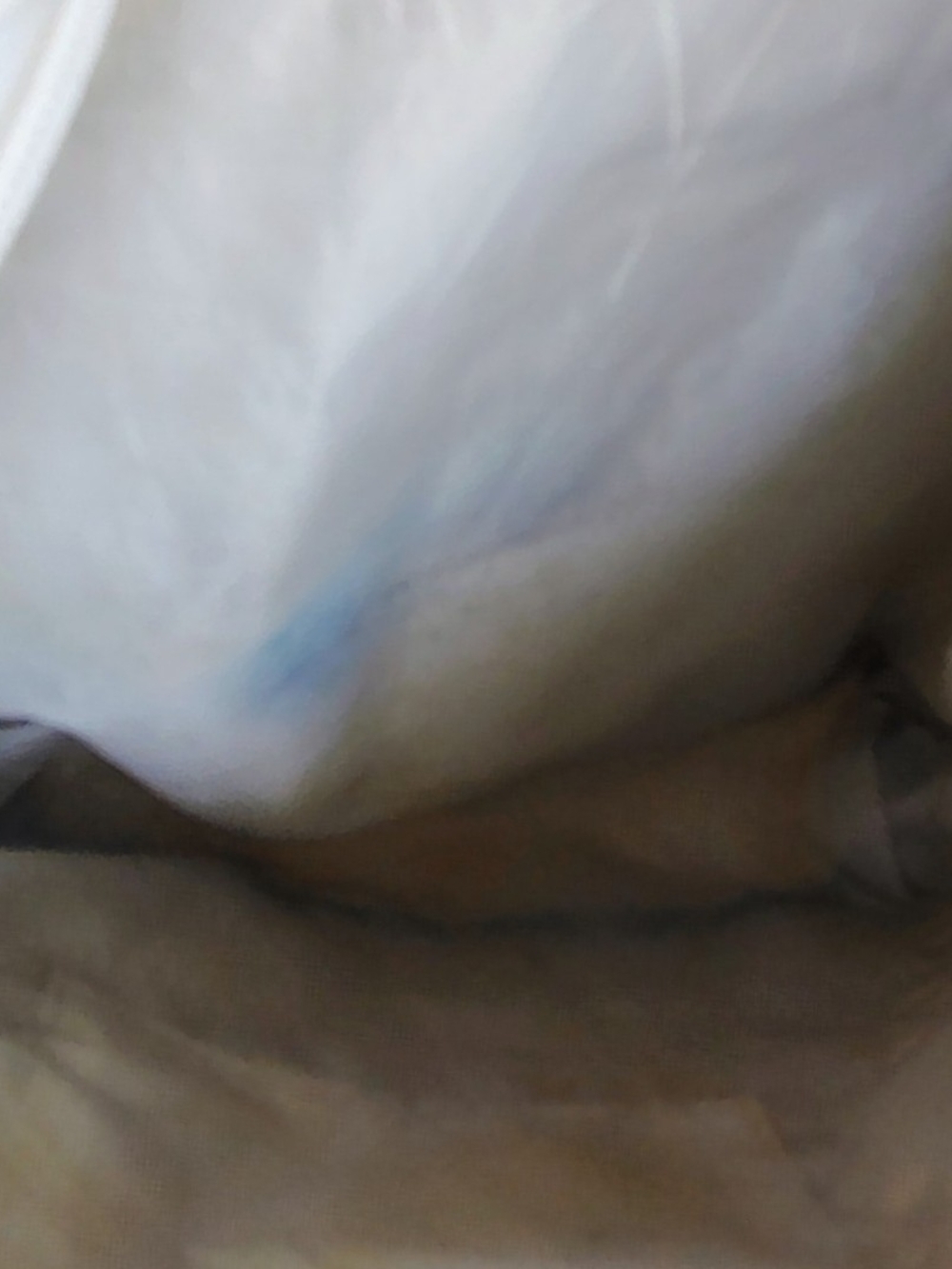 Katherine Karambelas Blue & White Striped Canvas Tote - Picture 13 of 13